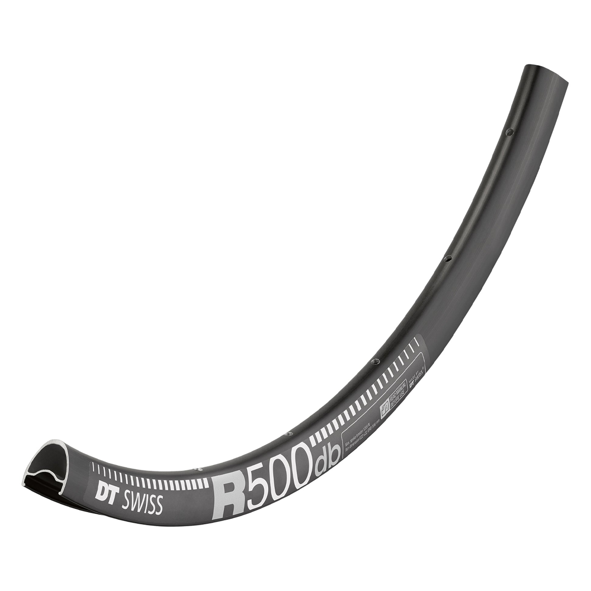 DT Swiss R 500 Disc 700c Rim 28h Black-Goodwynn'sGoodwynn's
