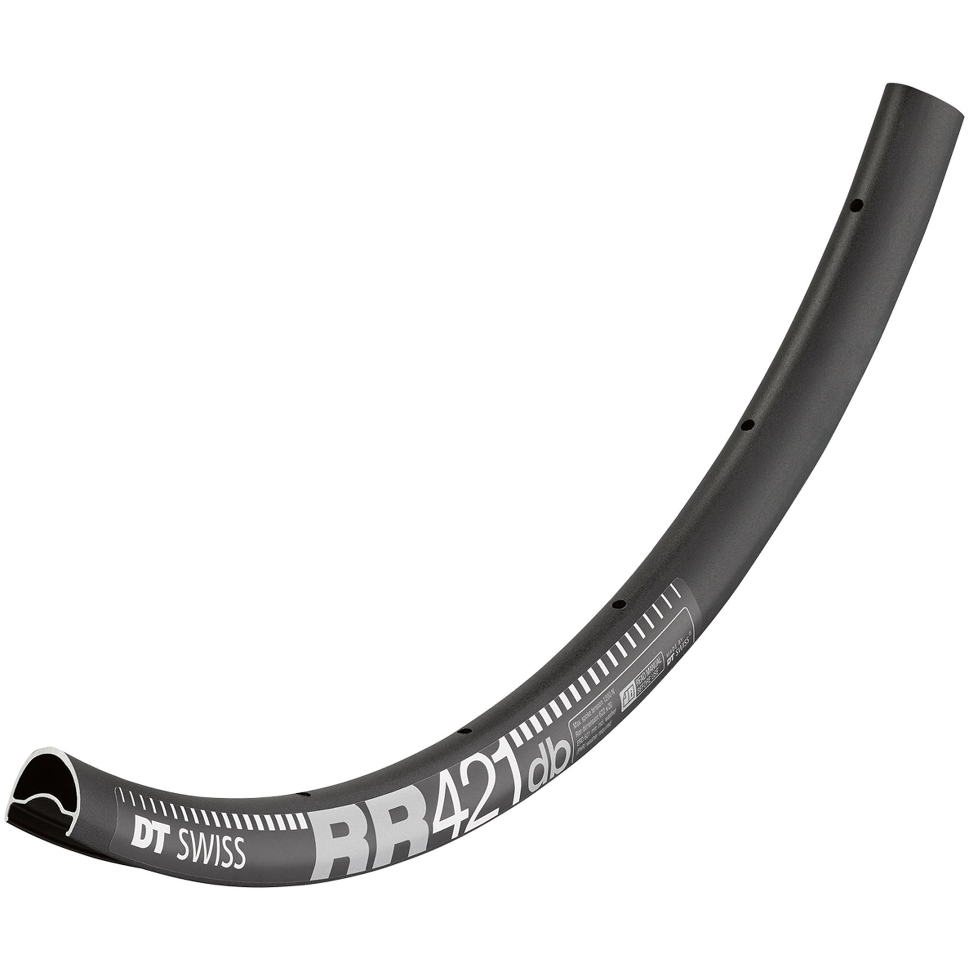 DT Swiss RR 421 Tubeless Ready 700c Disc Rim 24h Black-Goodwynn'sGoodwynn's