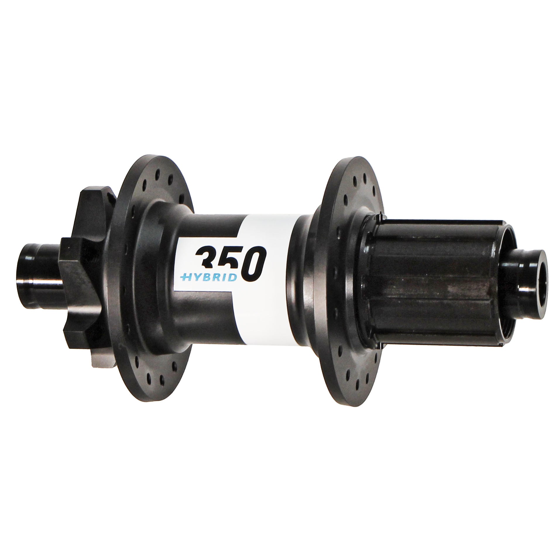 DT Swiss 350 Hybrid Rear Hub - 12 x 148mm 6-Bolt HG 11 MTN Black 32h 24pt-Goodwynn'sGoodwynn's