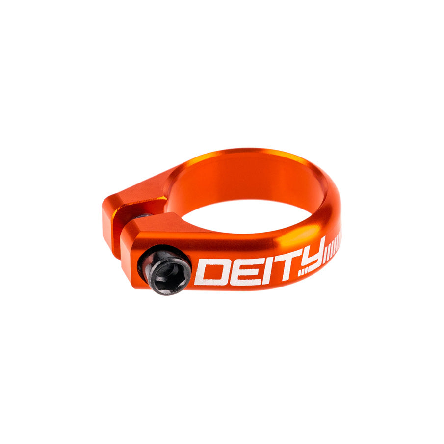 Deity Circuit Seatpost Clamp 36.4mm Orange-Goodwynn'sGoodwynn's