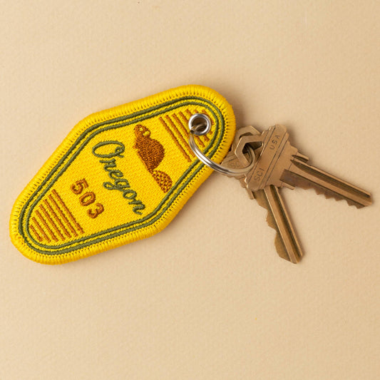 Tender Loving Empire - Oregon Beaver Patch Keychain-Goodwynn's