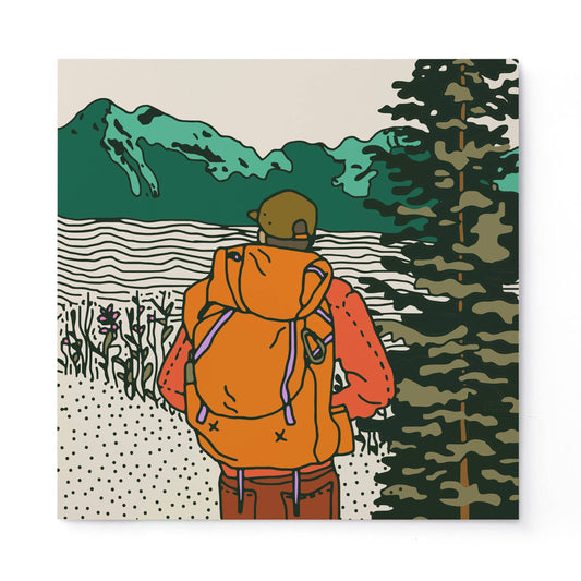 Tender Loving Empire - Backcountry Hike Print (10x10)