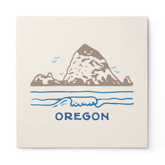 Tender Loving Empire - Oregon Coast Print (10"x10")