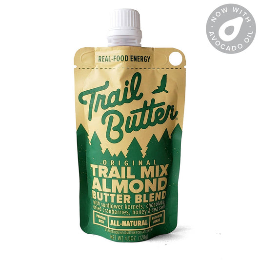 Trail Butter Nut Butter Blends - Original Trail Mix Blend - 4.5oz Big Squeeze