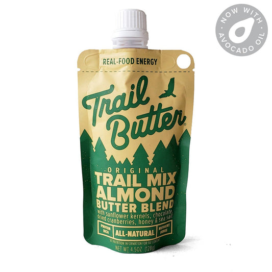 Trail Butter Nut Butter Blends - Original Trail Mix Blend - 4.5oz Big Squeeze-Goodwynn's