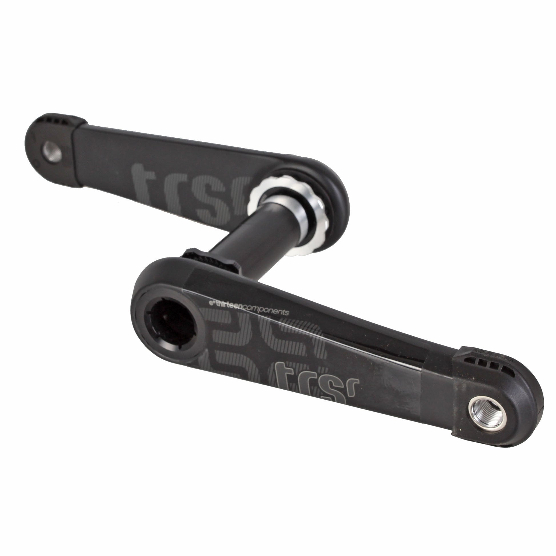 e*thirteen TRS Race Carbon Crankset - 175mm 73mm 30mm Spindle e-thirteen P3 Connect Interface BLK-Goodwynn'sGoodwynn's