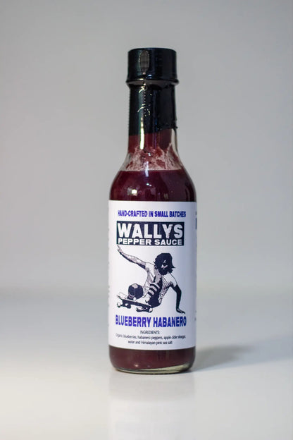 Wallys Pepper Sauce Blueberry Habanero