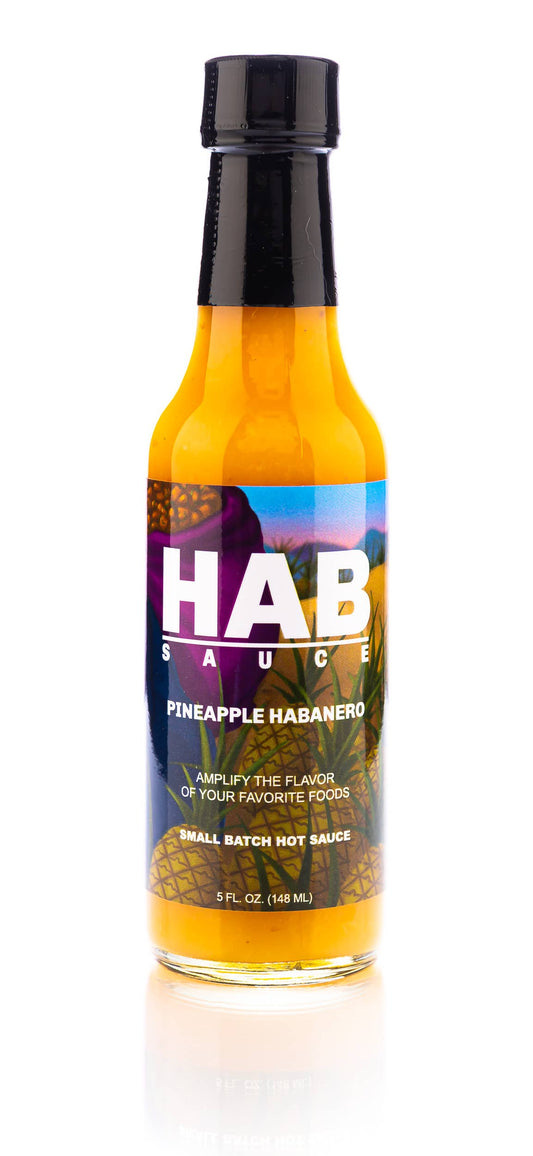 HAB Sauce - Pineapple Habanero HAB Sauce Hot Sauce