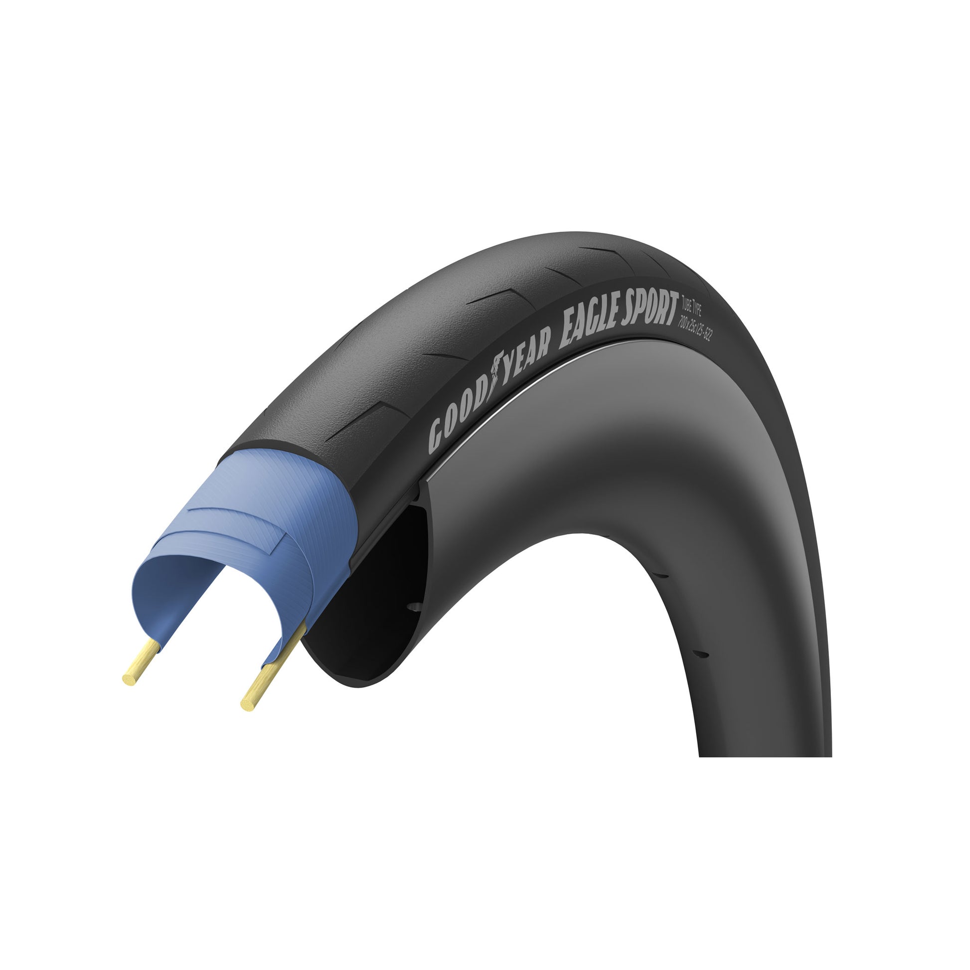 Goodyear Eagle Sport Tire - 700 x 28  Clincher Folding Black-Goodwynn'sGoodwynn's