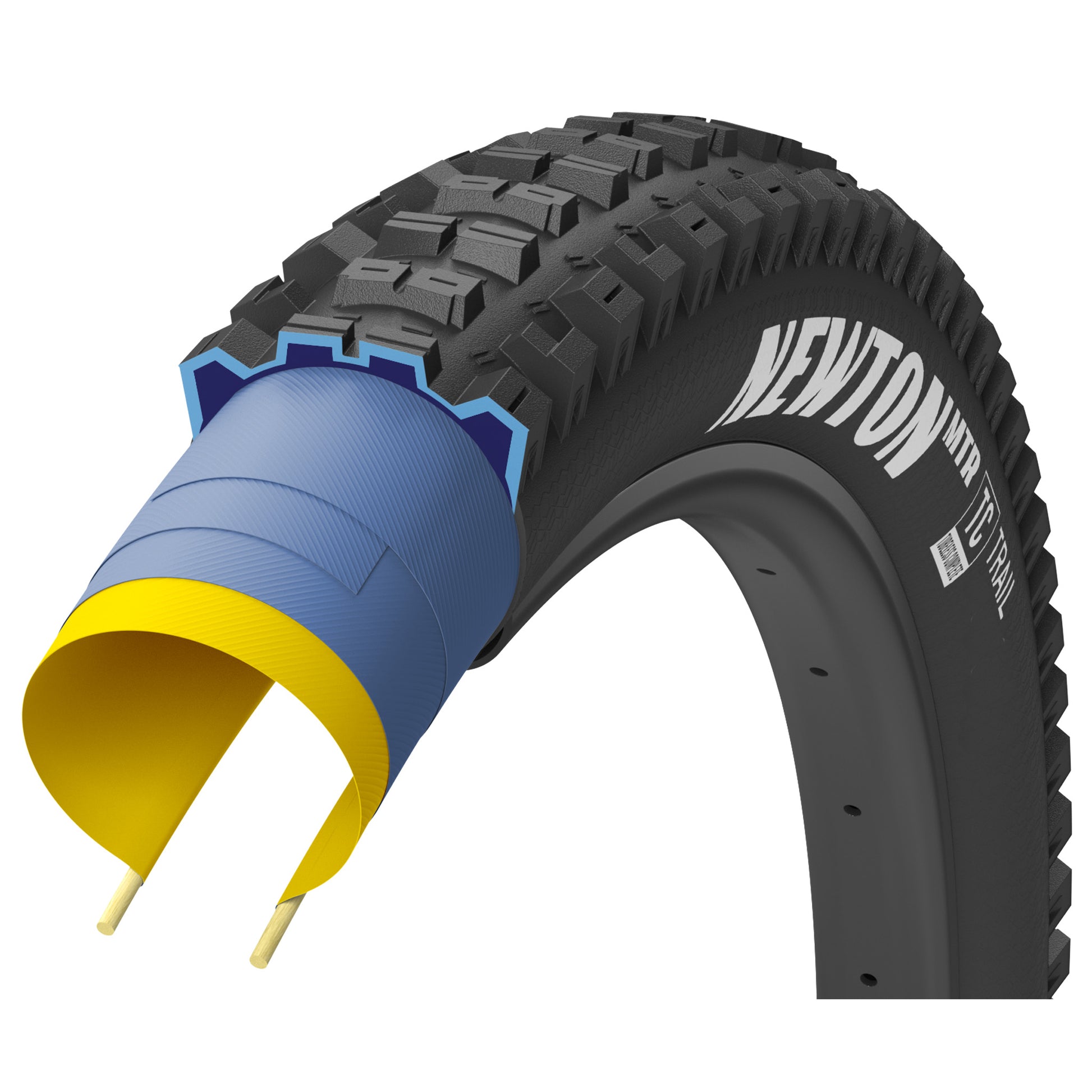 Goodyear Newton MTR Tire - 29 x 2.4  Tubeless Folding Black Trail-Goodwynn'sGoodwynn's