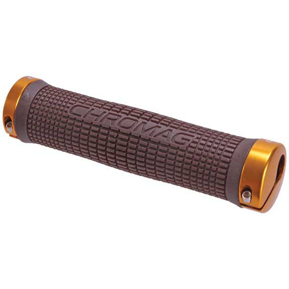 Chromag Squarewave Grips Brown/Gold-Goodwynn'sGoodwynn's