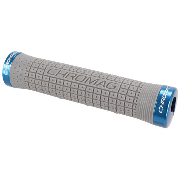 Chromag Clutch Grips Gray/Blue-Goodwynn'sGoodwynn's