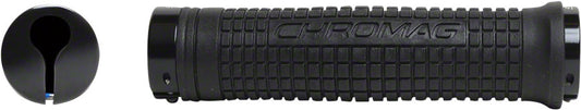 Chromag Squarewave XL Grips Black-Goodwynn's