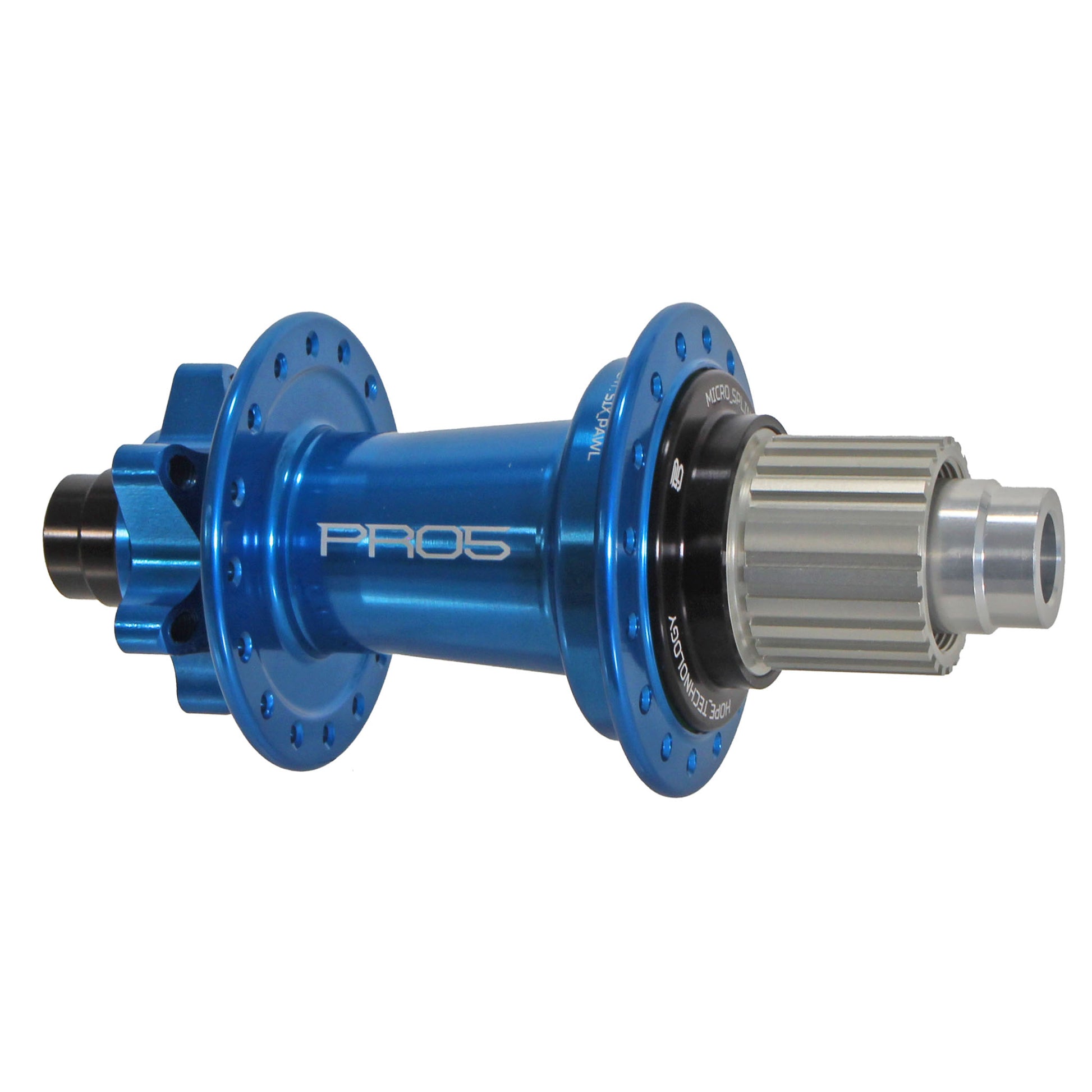 Hope Pro 5 Rear Hub - 12 x 148mm 6-Bolt Micro Spline Blue 32H-Goodwynn'sGoodwynn's