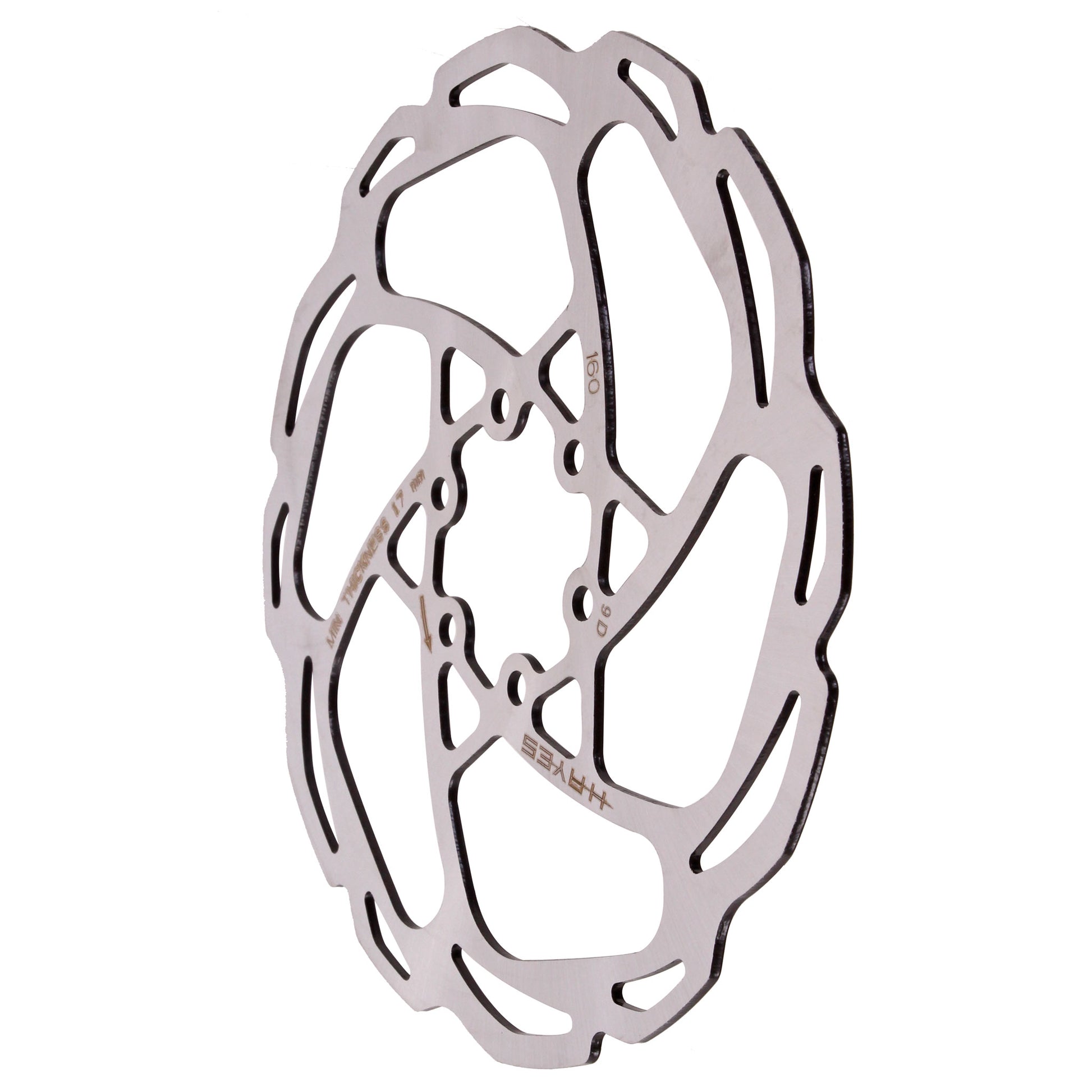 Hayes D-Series Disc Brake Rotor - 160mm 6-Bolt Silver-Goodwynn'sGoodwynn's