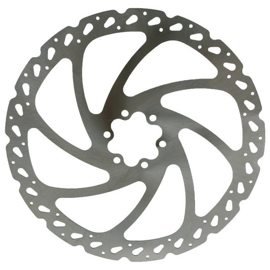 Hayes V8 Disc Brake Rotor - 203mm 6-Bolt Silver-Goodwynn's