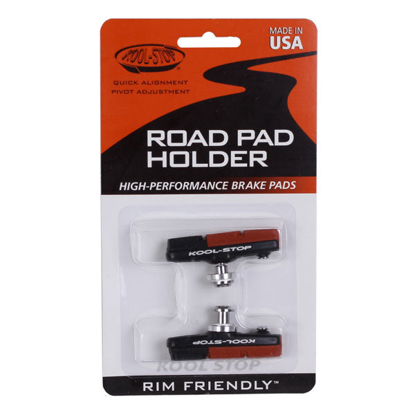 Kool Stop Dura 2 Road Pads Holder with Pads - Black Pr-Goodwynn'sGoodwynn's