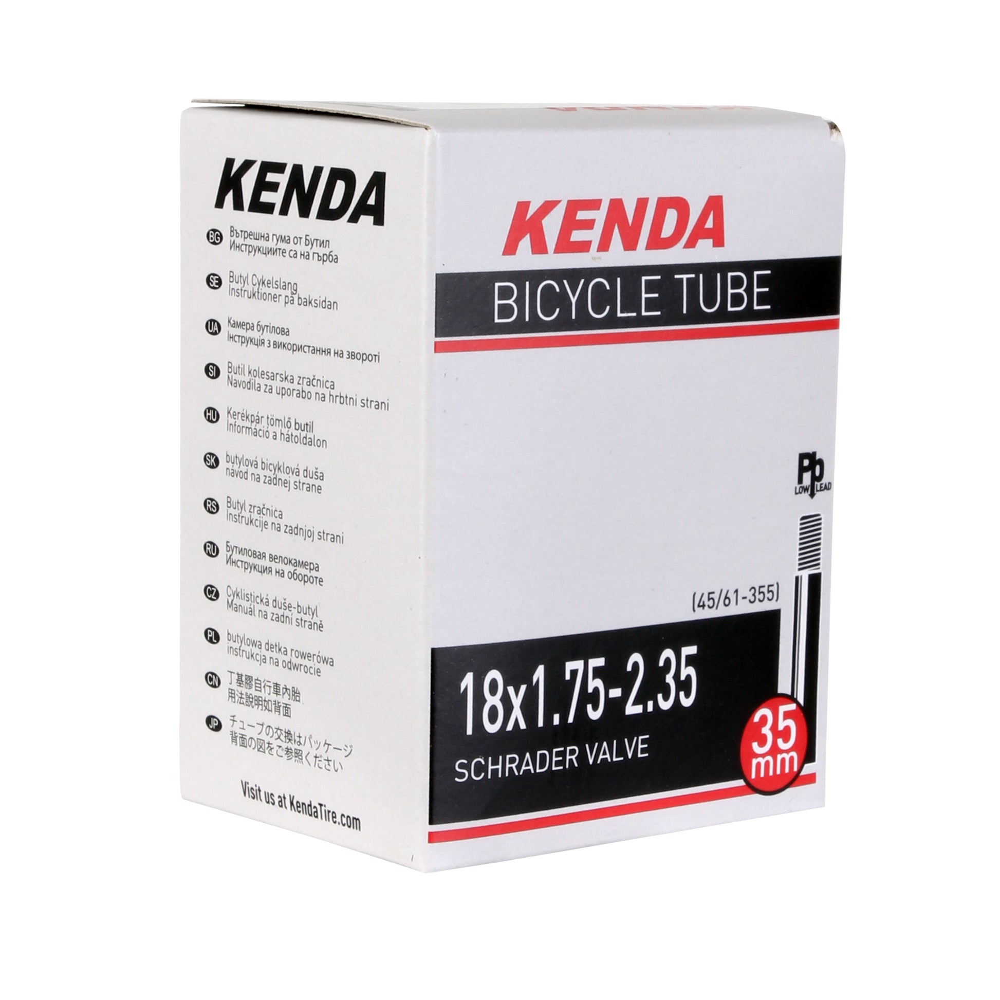 Kenda Butyl-LL Tube 18 x 1.75-2.35" SV Each-Goodwynn'sGoodwynn's