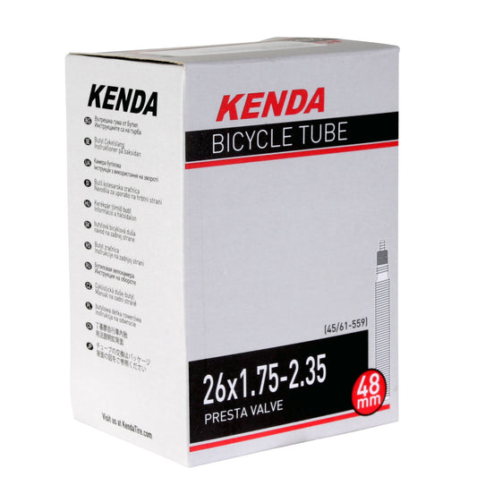 Kenda Butyl Tube 26 x 1.75-2.35" PV/48mm - Each