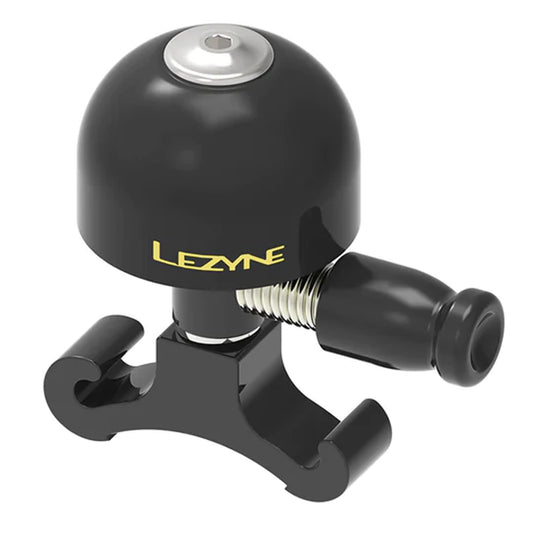 Lezyne Classic Brass Bell Medium O-Ring Mount Black/Black-Goodwynn's