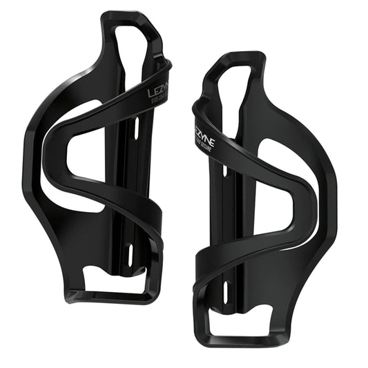 Lezyne Flow Cage SL Right/Left Entry Black Pair-Goodwynn's
