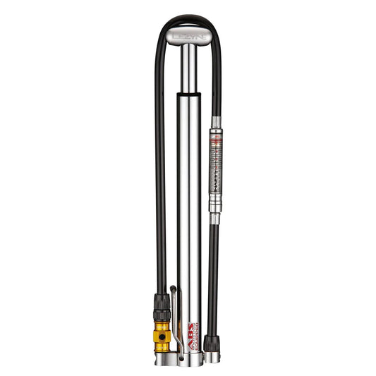 Lezyne Micro Floor Drive HPG Pump Silver-Goodwynn's