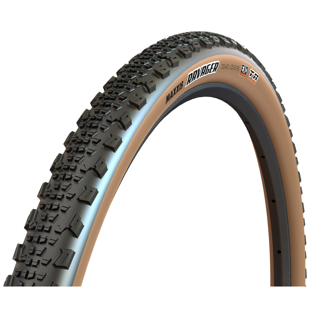 Maxxis Ravager Tire - 700 x 40 Tubeless Folding Tan EXO-Goodwynn'sGoodwynn's