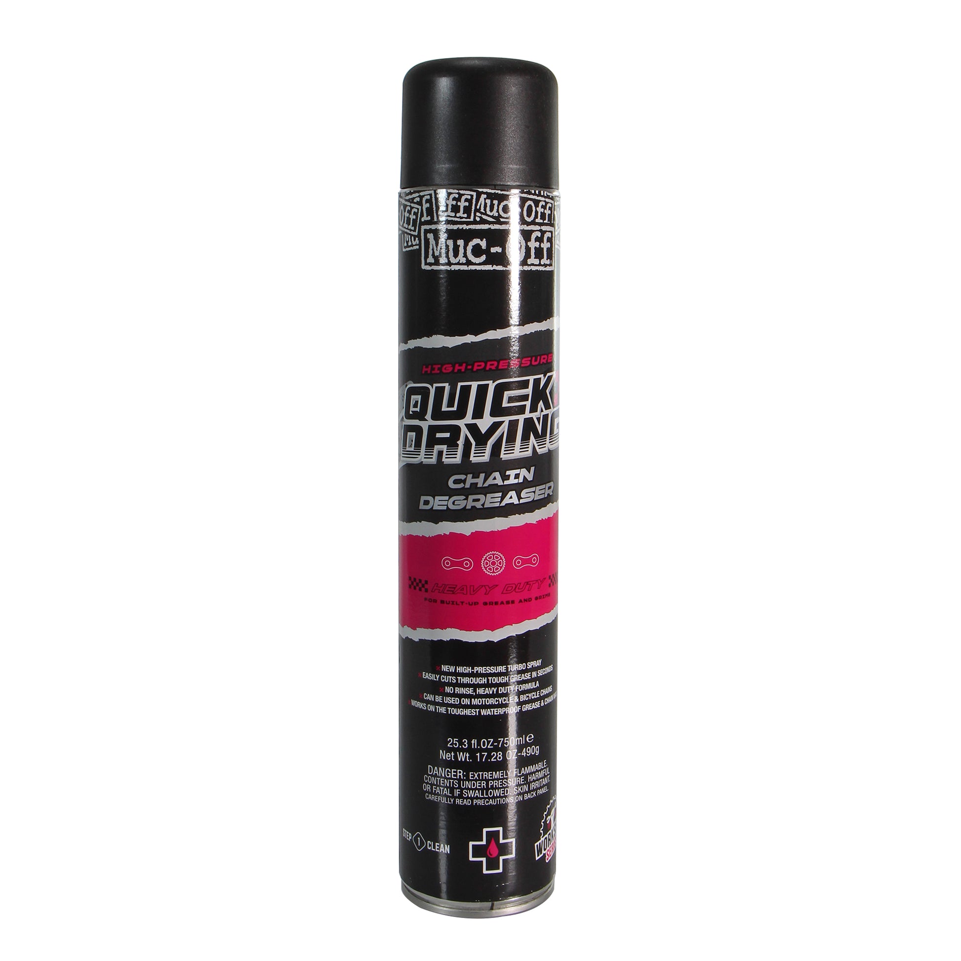 Muc-Off High Pressure Quick Drying Chain Degreaser: 750ml-Goodwynn'sGoodwynn's