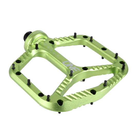 OneUp Components Aluminum Platform Pedals Green-Goodwynn's