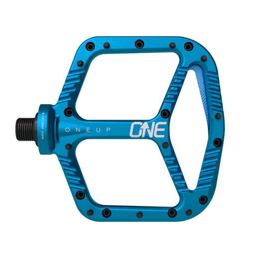 OneUp Components Aluminum Platform Pedals Blue-Goodwynn's