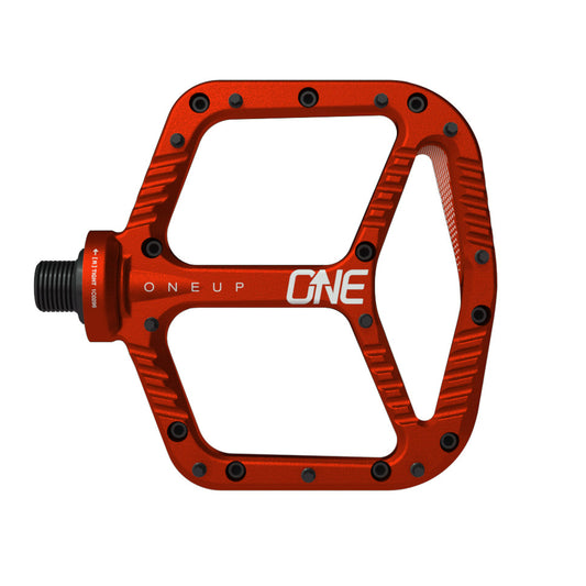 OneUp Components Aluminum Platform Pedals Red-Goodwynn's