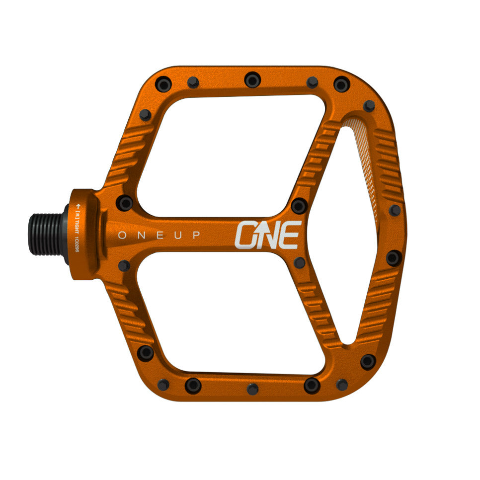 OneUp Components Aluminum Platform Pedals Orange-Goodwynn&#39;sGoodwynn&#39;s