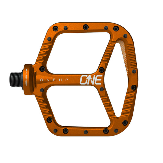 OneUp Components Aluminum Platform Pedals Orange-Goodwynn's
