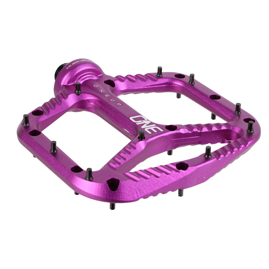 OneUp Components Aluminum Platform Pedals Purple-Goodwynn's