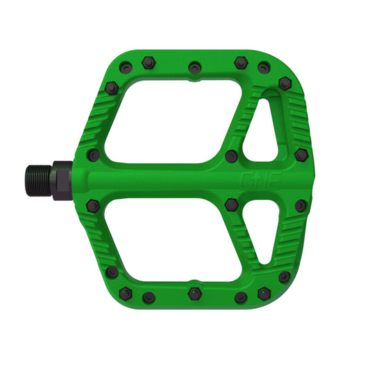 OneUp Components Comp Platform Pedals Green-Goodwynn's
