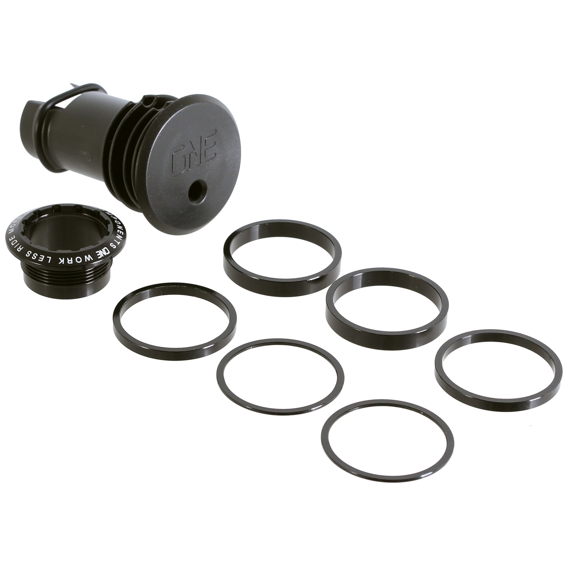 OneUp Components EDC Threaded Top Cap Black-Goodwynn'sGoodwynn's