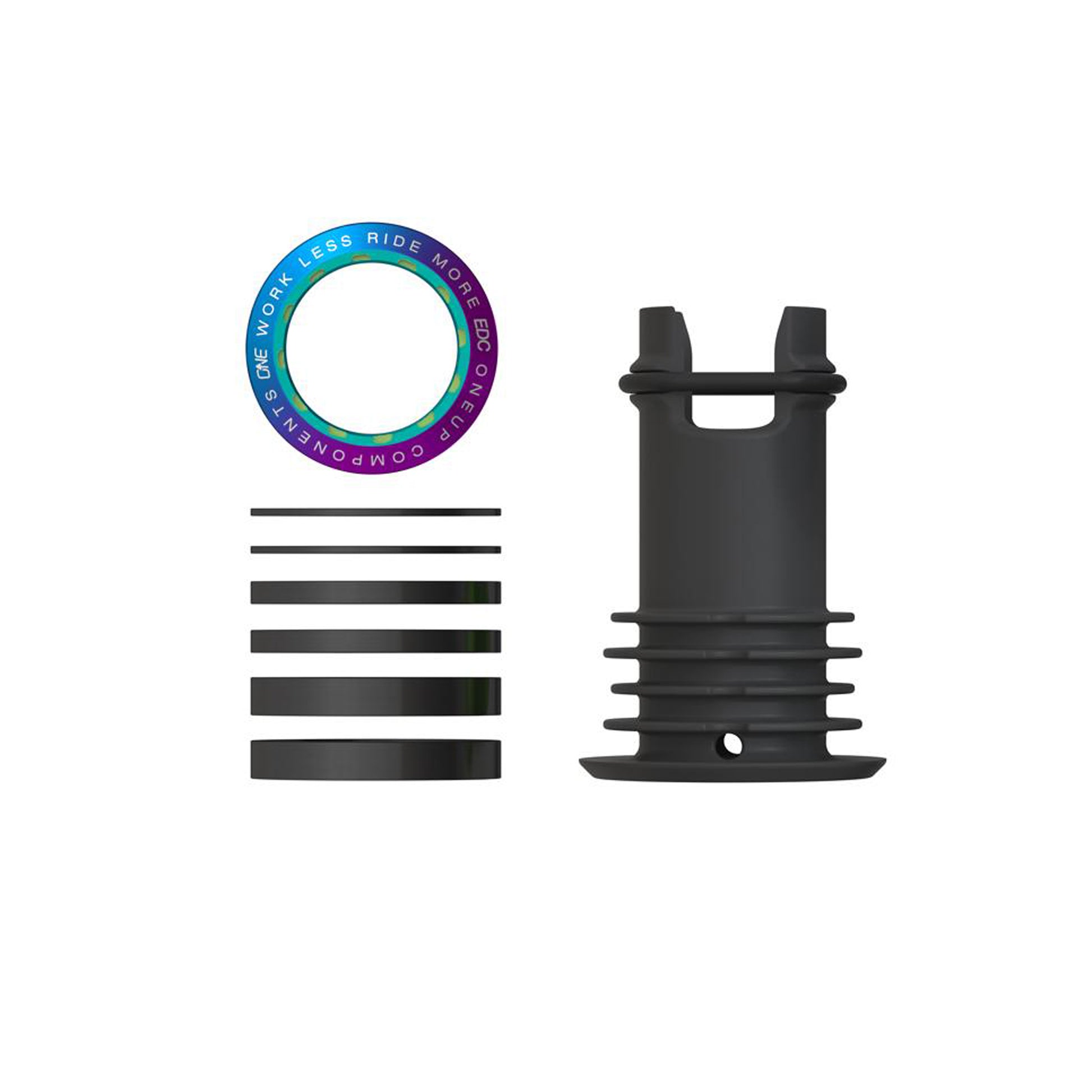 OneUp Components EDC Threaded Top Cap Oil Slick-Goodwynn'sGoodwynn's