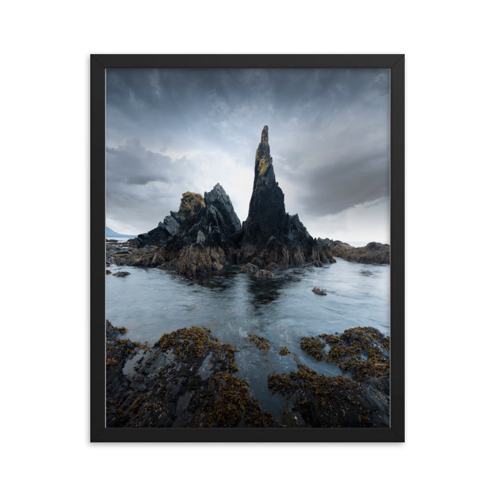 Michael Foushee - Oregon Coast Framed Print