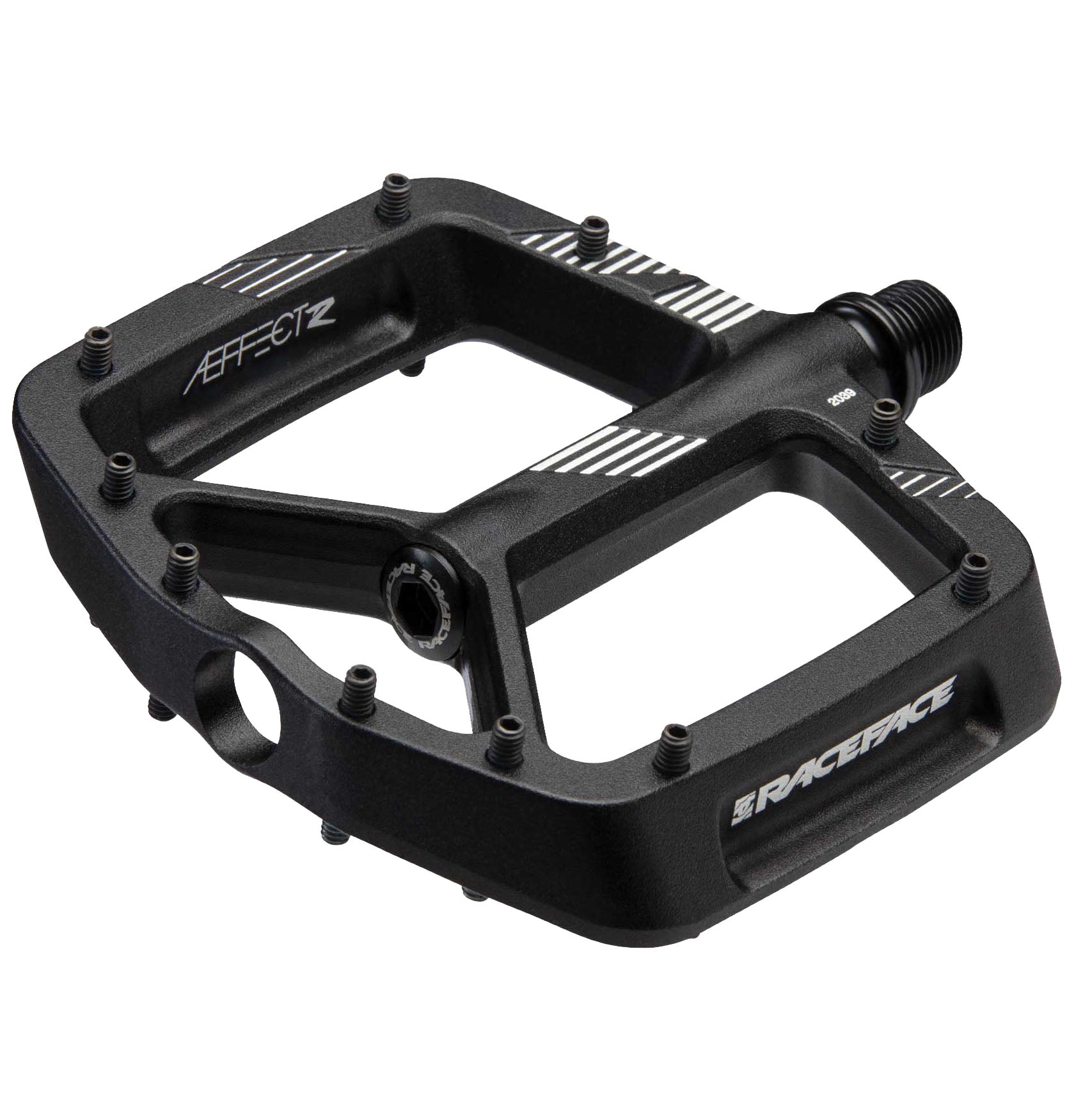 RaceFace Aeffect R Pedals - Platform Aluminum 9/16" Black-Goodwynn'sGoodwynn's