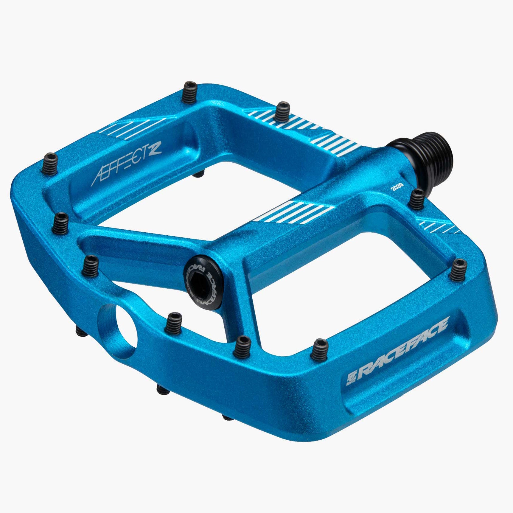 RaceFace Aeffect R Pedals - Platform Aluminum 9/16" Blue-Goodwynn'sGoodwynn's