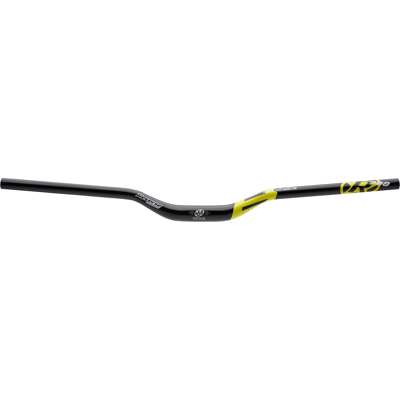Reverse Base Riser Bar (31.8) 35mm/790mm Black/Yellow-Goodwynn'sGoodwynn's