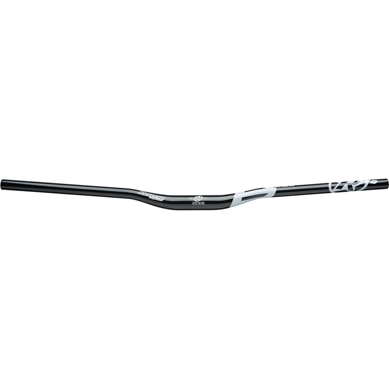 Reverse Base Riser Bar (35.0) 18mm/790mm Black-Goodwynn'sGoodwynn's