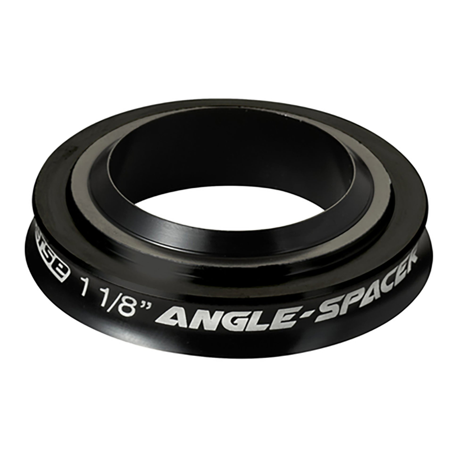 Reverse Angle Spacer 1-1/8" Black-Goodwynn'sGoodwynn's