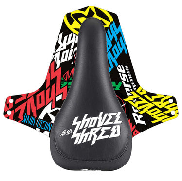 Reverse Nico Vink Shovel and Shred Saddle Black/White-Goodwynn'sGoodwynn's