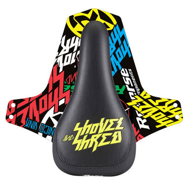 Reverse Nico Vink Shovel and Shred Saddle Black/Yellow-Goodwynn'sGoodwynn's