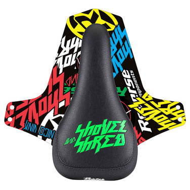 Reverse Nico Vink Shovel and Shred Saddle Black/Neon Grn-Goodwynn'sGoodwynn's