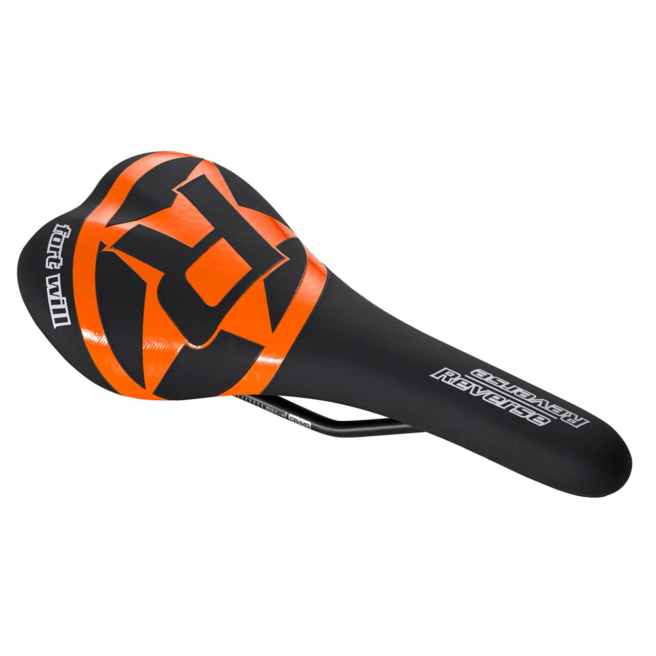 Reverse Fort Will Style Saddle Black/Orange-Goodwynn'sGoodwynn's