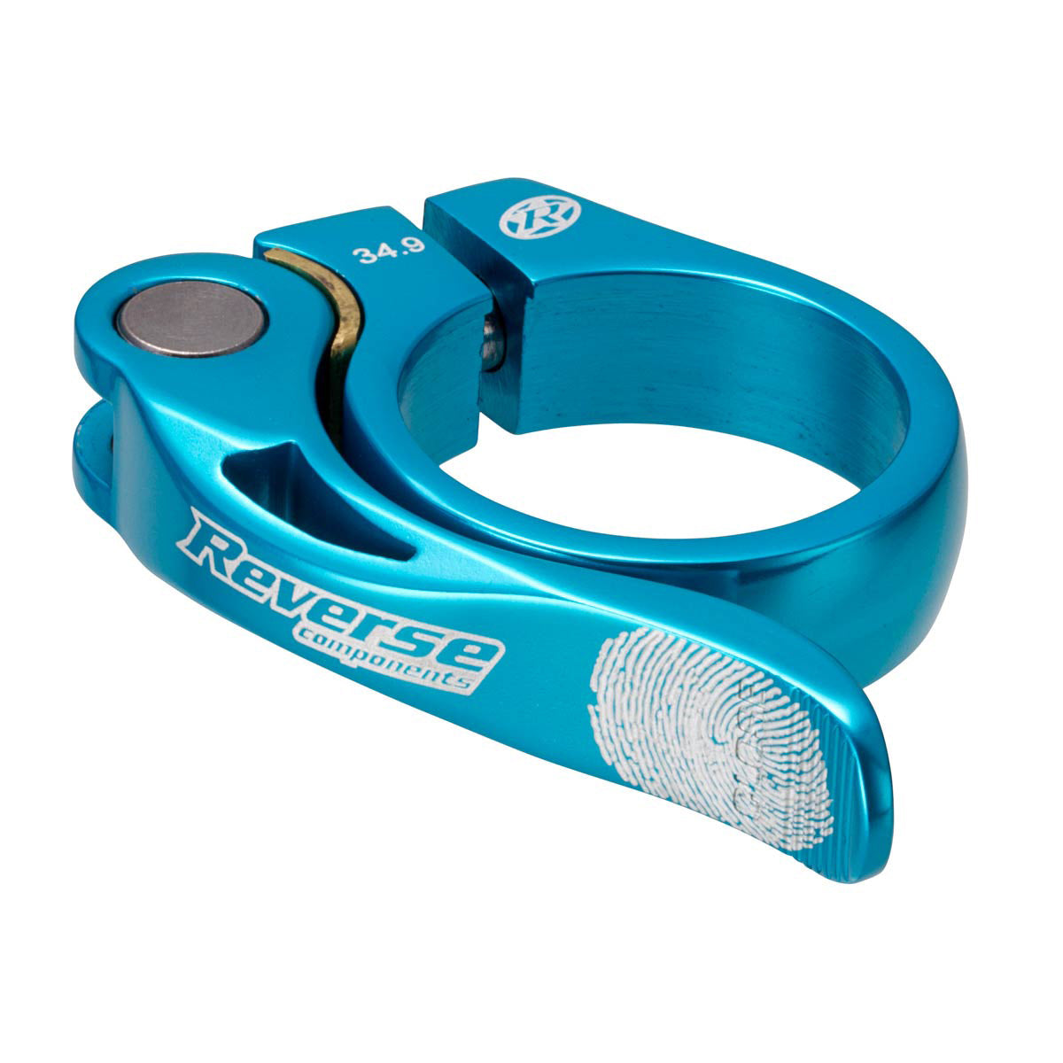 Reverse Long Life Q/R Seatpost Clamp 34.9mm Light Blue-Goodwynn'sGoodwynn's