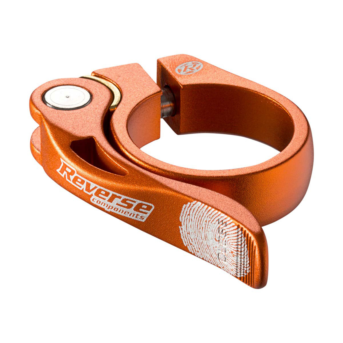 Reverse Long Life Q/R Seatpost Clamp 34.9mm Orange-Goodwynn'sGoodwynn's