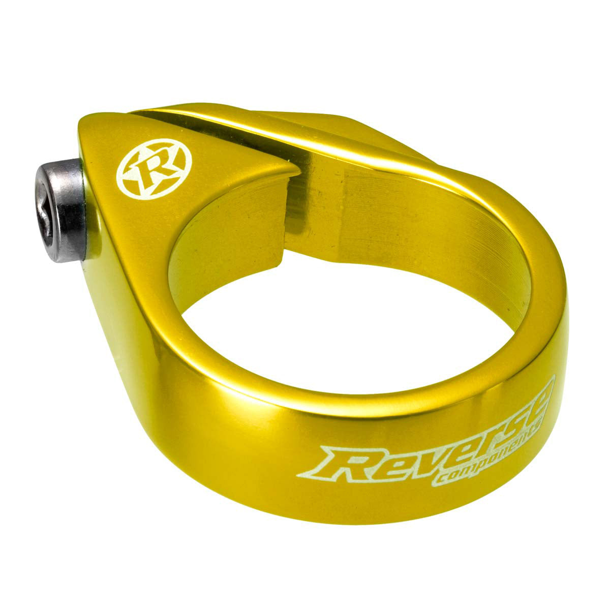 Reverse Bolt Seatpost Clamp 34.9mm Gold-Goodwynn'sGoodwynn's